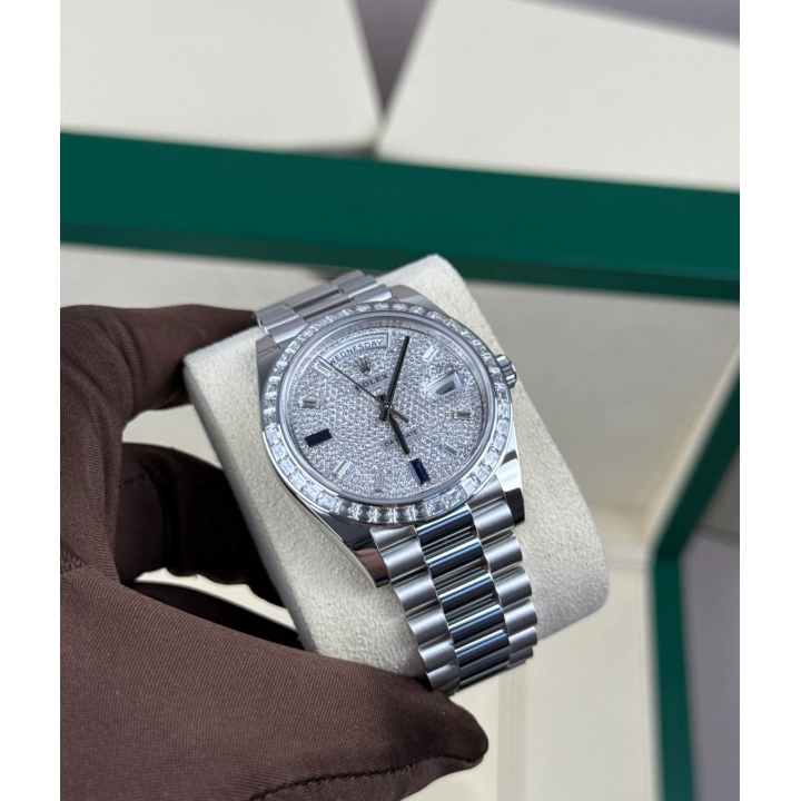 Rolex Daydate 40 "Esfera Pavé" - 2022 - Nuevo