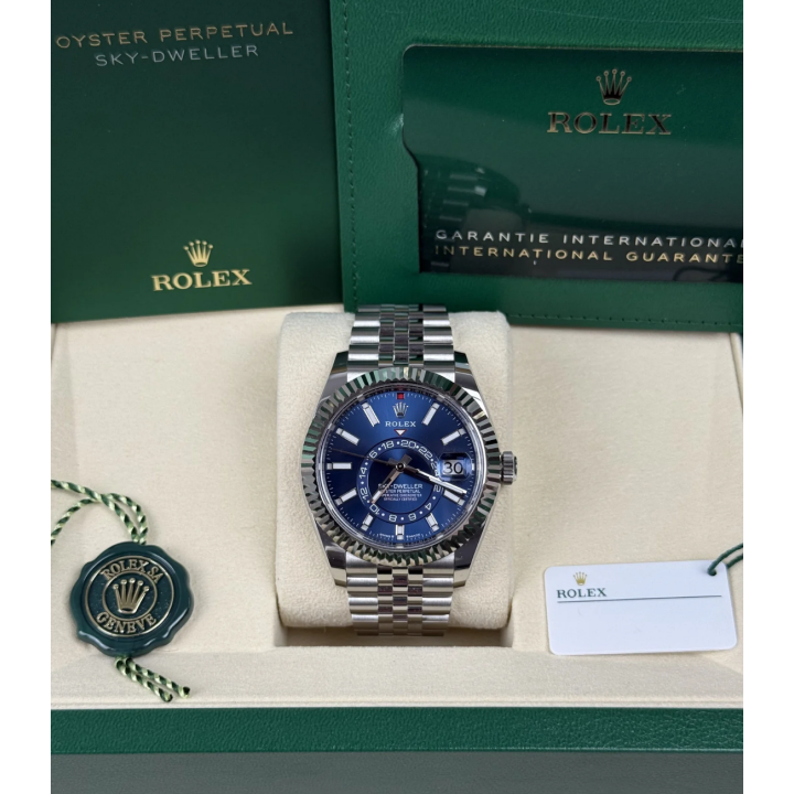 Rolex Sky-Dweller Esfera Azul - 2025 - Nuevo