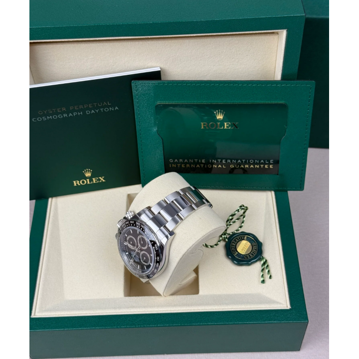 Rolex Cosmograph Daytona Esfera Negra - 2025 - Nuevo